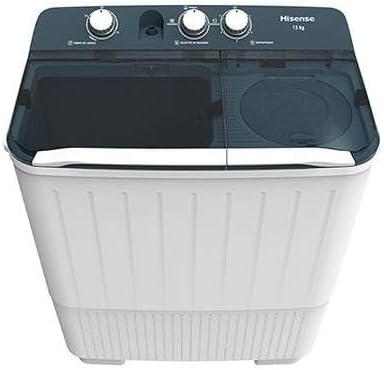 LAVADORA SEMIAUTOMÁTICA DOBLE TINA HISENSE 13KG.✨PAGO SEMANAL $170✨