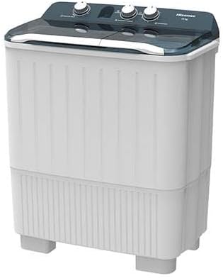 LAVADORA SEMIAUTOMÁTICA DOBLE TINA HISENSE 13KG.✨PAGO SEMANAL $170✨