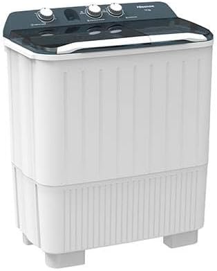 LAVADORA SEMIAUTOMÁTICA DOBLE TINA HISENSE 13KG.✨PAGO SEMANAL $170✨