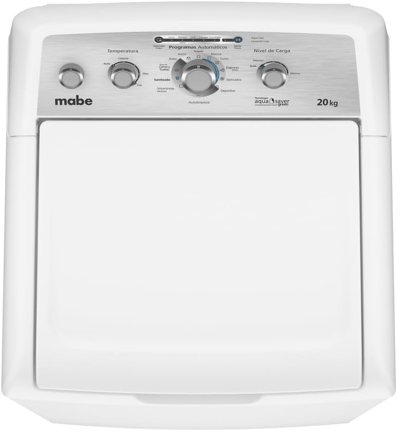 LAVADORA MABE 20KG  AQUA SAVER GREEN ✨PAGO SEMANAL $220✨