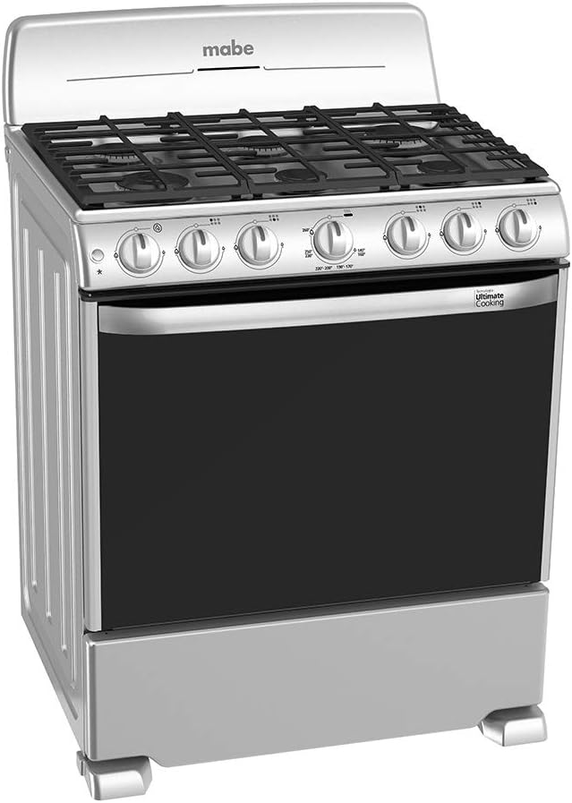 ESTUFA MABE DE 6 QUEMADORES COLOR GRAFITO ✨🚛PAGO SEMANAL $190🚛✨