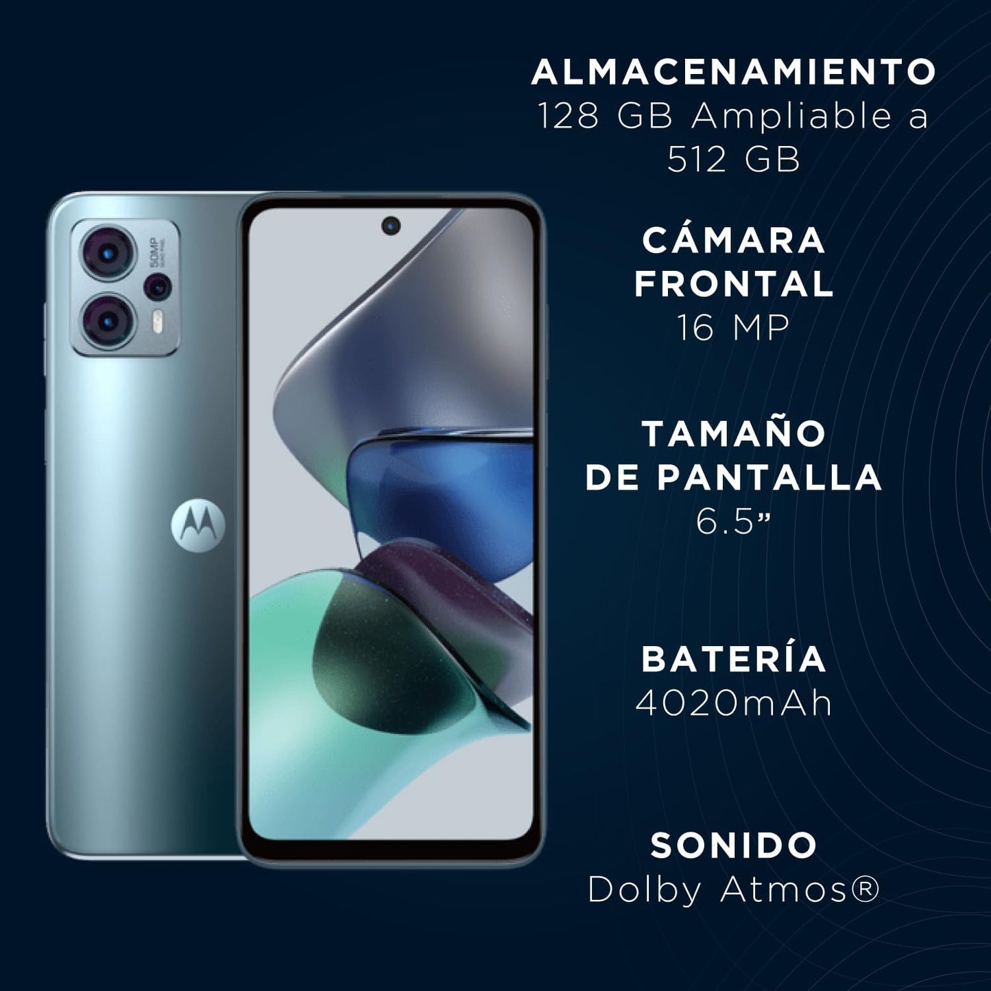 MOTOROLA MOTO G23  4+128GB  ✨PAGO SEMANAL $115✨