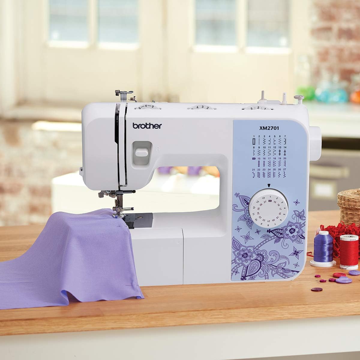 MAQUINA DE COSER BROTHER LIGERA 27 PUNTADAS ✨PAGO SEMANAL $130✨