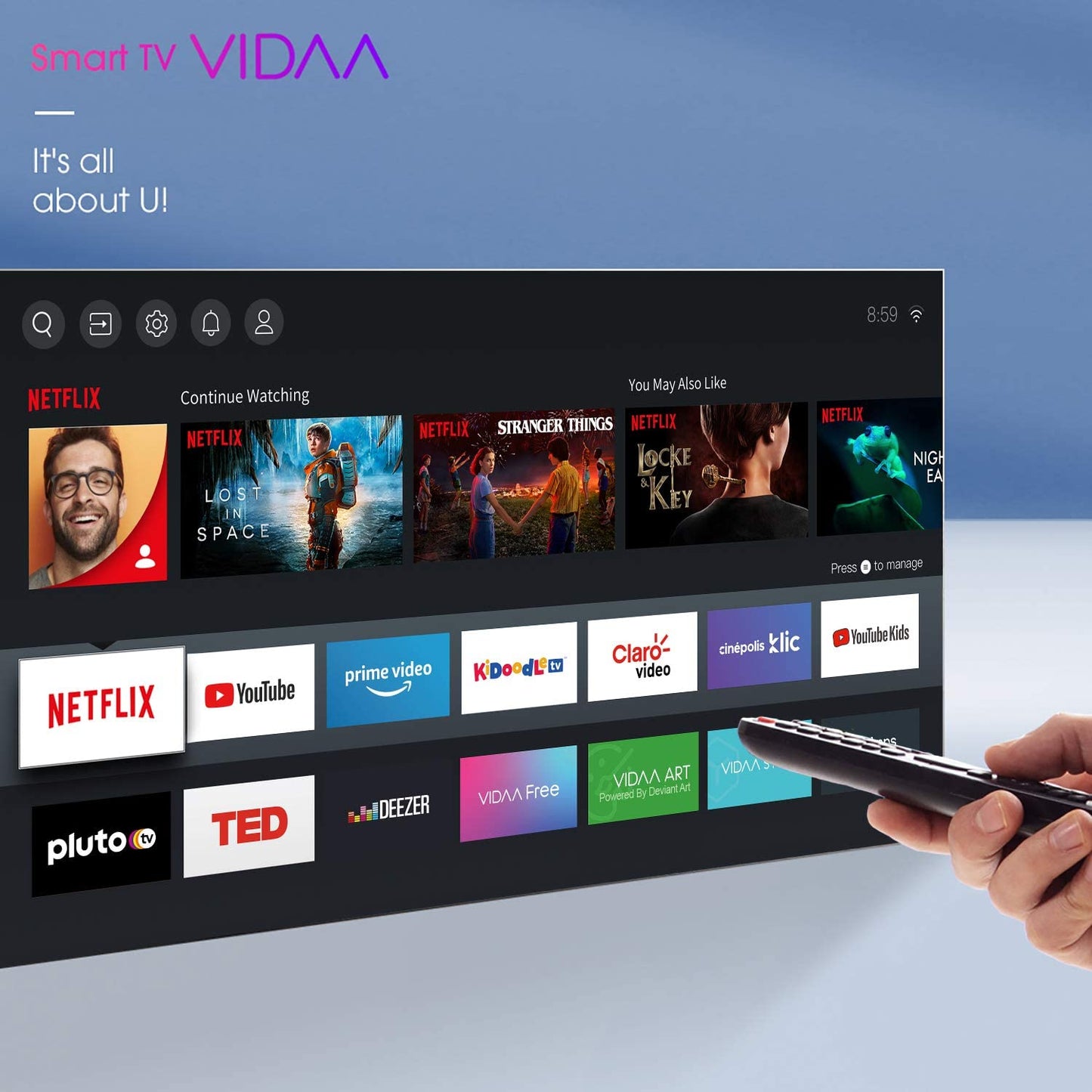 PANTALLA HISENSE 32" SMARTV 🔥PAGO SEMANAL $85🔥