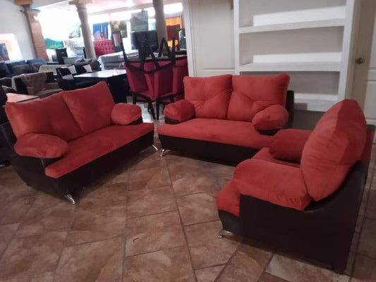 SALA DEPARTAMENTAL  LUNA 3 PIEZAS ✨PAGO SEMANAL $325✨