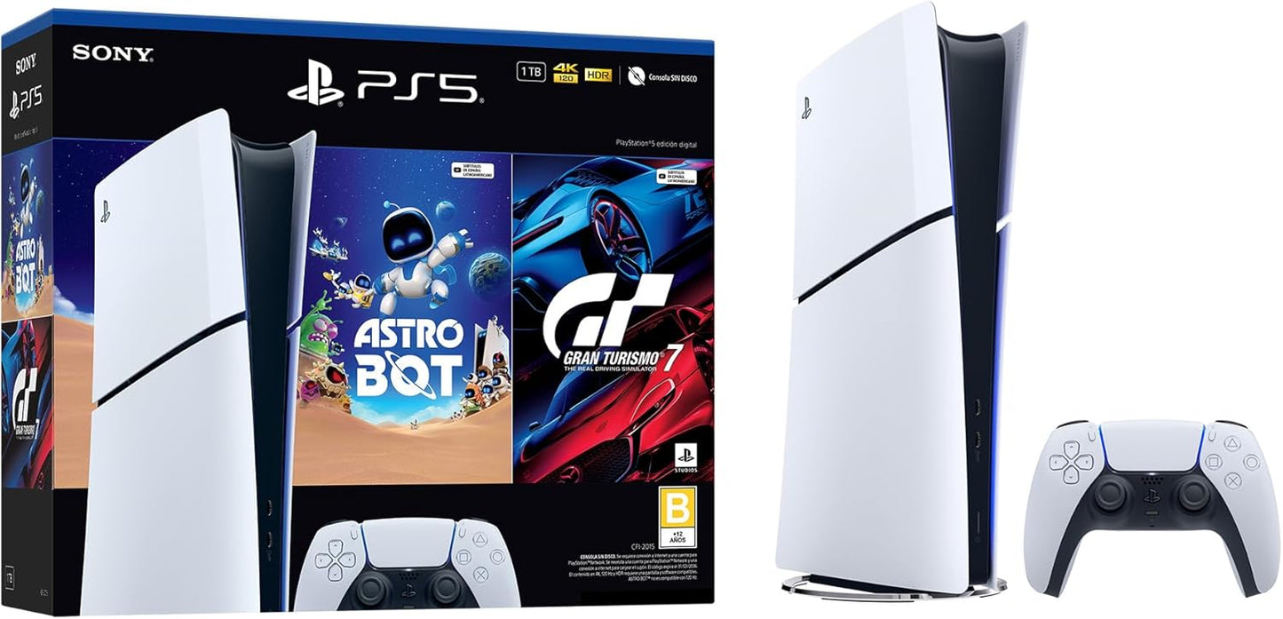 🎮CONSOLA PLAY STATION 5 SIN LECTOR DE DISCOS🎮 ✨PAGO SEMANAL $230✨