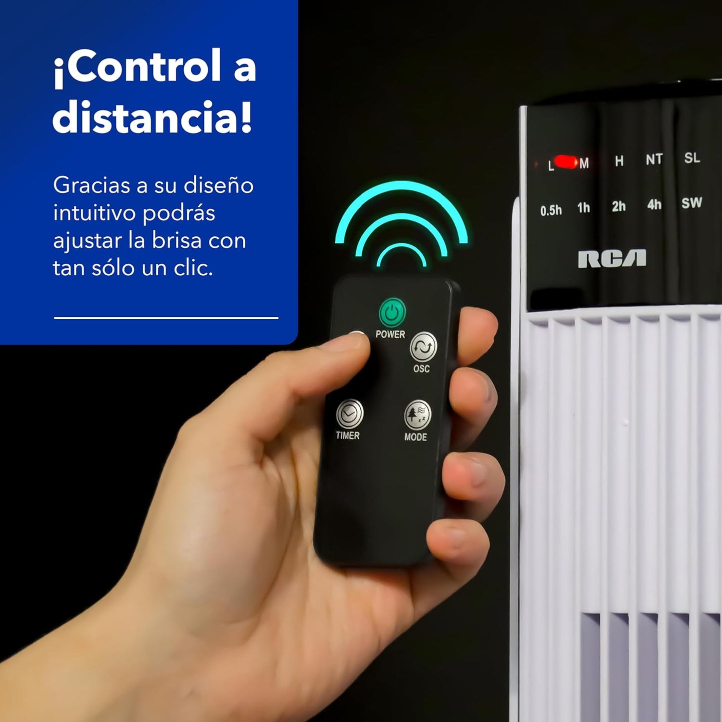 VENTILADOR DE TORRE RCA 3 VELOCIDADES  🔥PAGO SEMANAL $50.00🔥