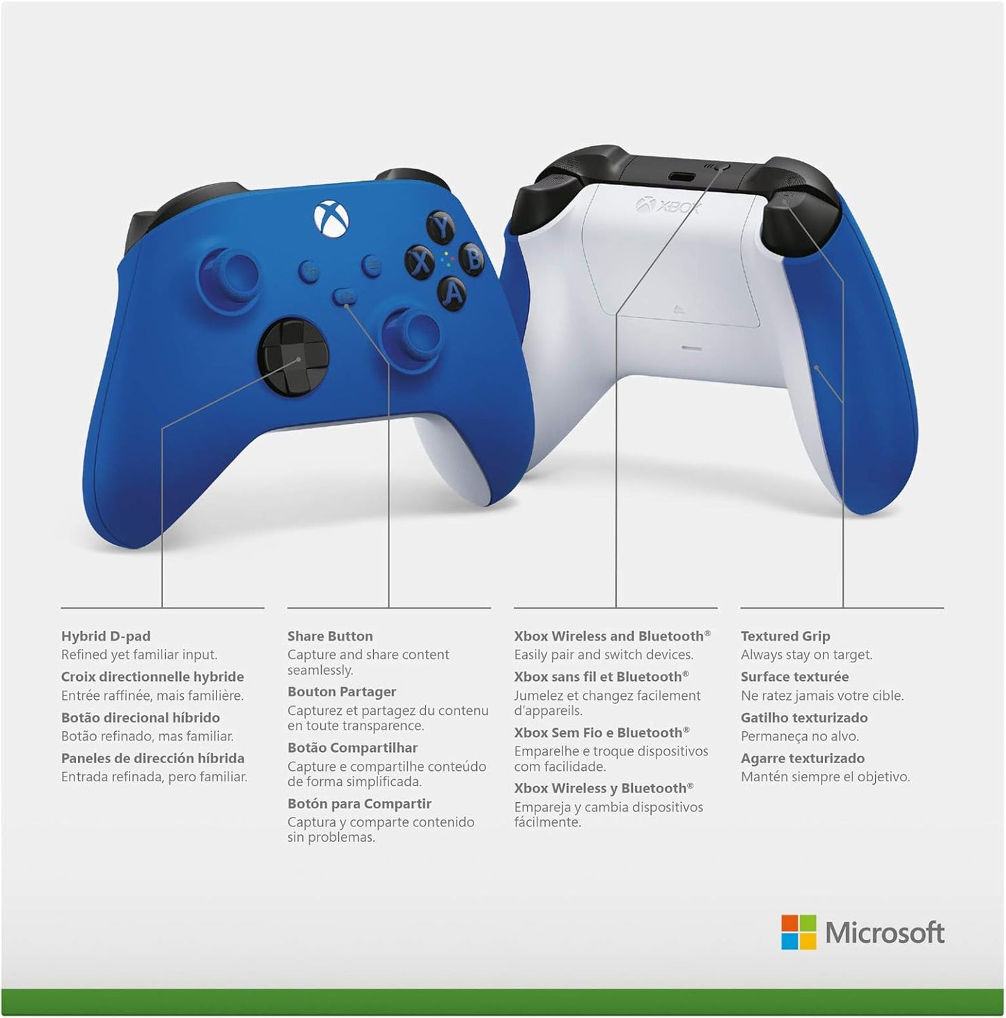 CONTROL XBOX ONE SERIES "S" EDICION ESPECIAL AZUL  ✨PAGO SEMANAL $60✨