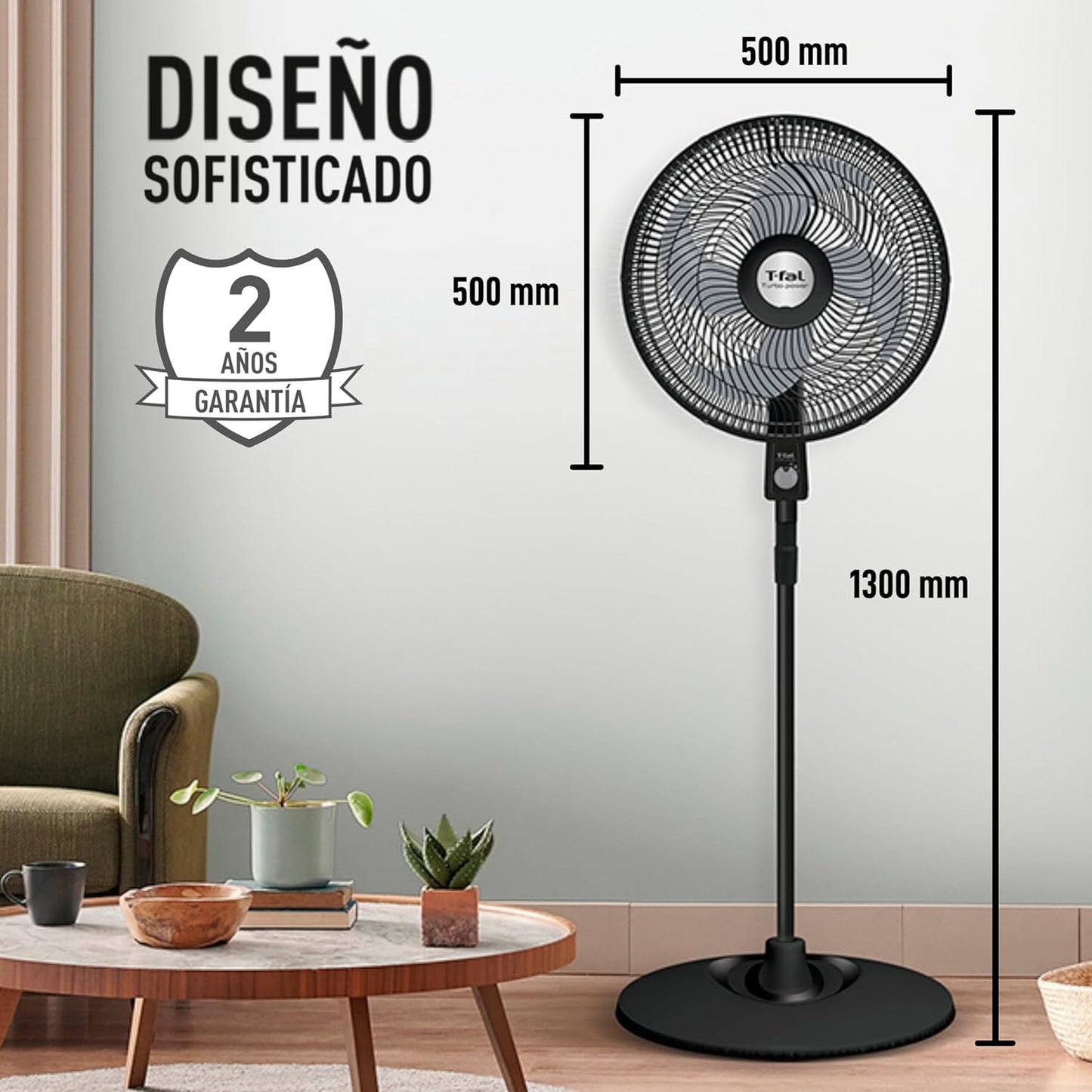 VENTILADOR DE PEDESTAL T-FAL TURBO POWER 18"  🔥PAGO SEMANAL $55.00🔥