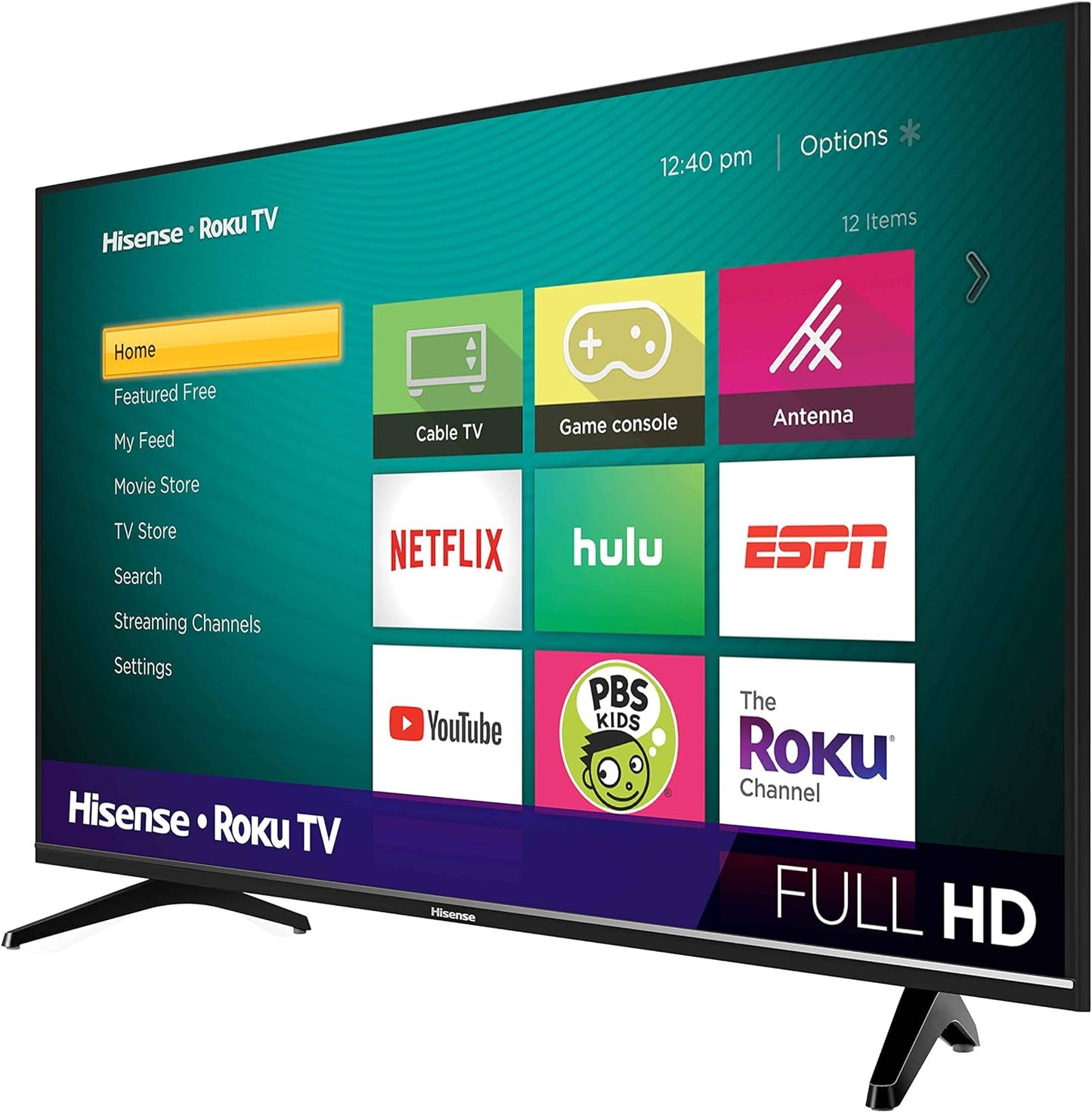 PANTALLA HISENSE 40" ROKU  FULL HD SMART 🔥PAGO SEMANAL $140🔥