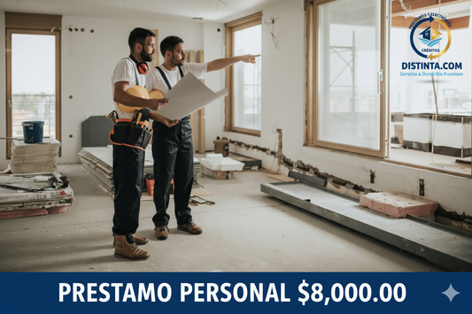 PRESTAMO PERSONAL $8,000.00