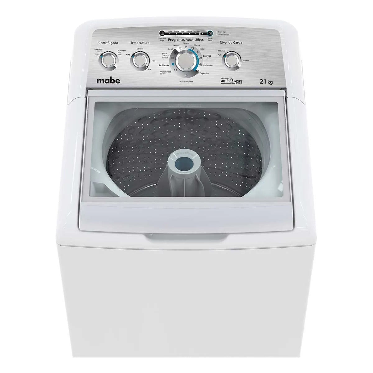 LAVADORA MABE AQUA SAVER GREEN AUT. DE 21KG ✨PAGO SEMANAL $255✨