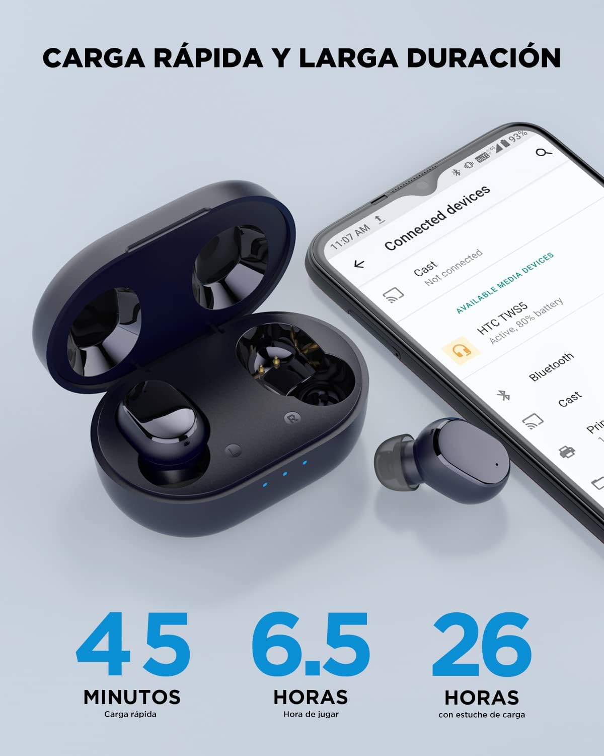 AUDIFONOS INALAMBRICOS HTC  ✨PAGO SEMANAL $25✨