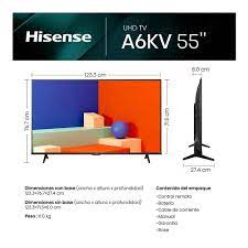 PANTALLA HISENSE 55" 4K SMARTV 🔥PAGO SEMANAL $190🔥