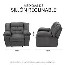 SILLON RECLINABLE DE 3 POSICIONES ✨🚛PAGO SEMANAL $165🚛✨
