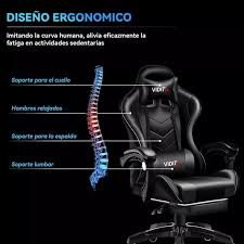 SILLA GAMER RECLINABLE  ✨PAGO SEMANAL $75✨