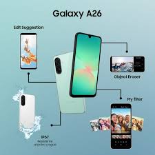 SAMSUNG GALAXY A26   6+128GB  🛍️🚛PAGO SEMANAL $150🚛🛍️