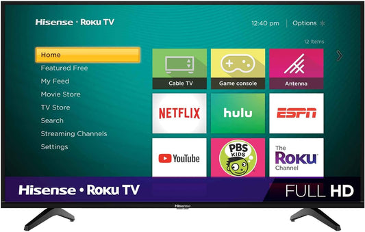 PANTALLA HISENSE 40" ROKU  FULL HD SMART 🔥PAGO SEMANAL $140🔥
