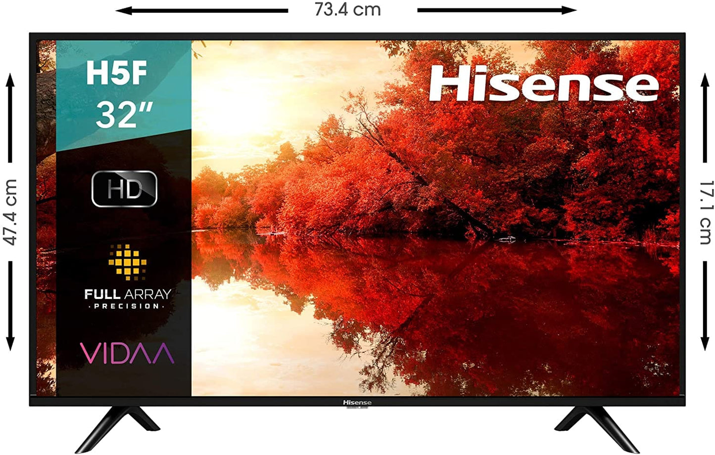 PANTALLA HISENSE 32" SMARTV 🔥PAGO SEMANAL $85🔥